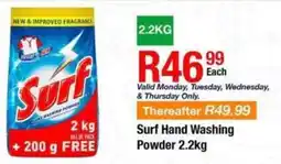 Take 'n Pay Surf Hand Washing Powder offer