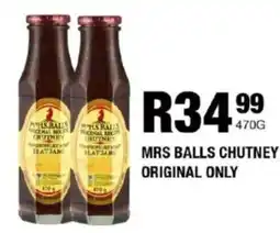 Take 'n Pay Mrs balls chutney original only offer