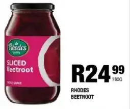 Take 'n Pay Rhodes Beetroot offer