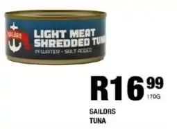 Take 'n Pay Sailors tuna offer