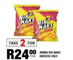 Take 'n Pay Simba nik naks cheeese only offer