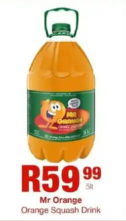 Take 'n Pay Mr Orange Orange Squash Drink offer