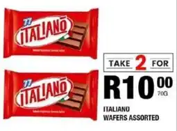 Take 'n Pay Italiano wafers assorted offer