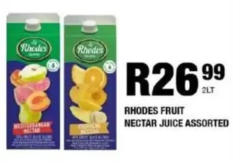 Take 'n Pay Rhodes fruit nectar juice assorted offer