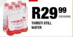 Take 'n Pay Thirsti still water offer