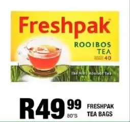 Take 'n Pay Freshpak tea bags offer