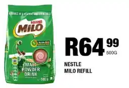 Take 'n Pay Nestle milo refill offer