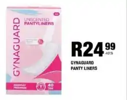 Take 'n Pay Gynaguard panty liners offer