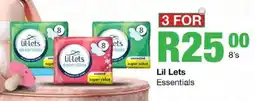 Take 'n Pay Lil Lets Essentials offer