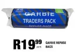 Take 'n Pay Garbie refuse bags offer