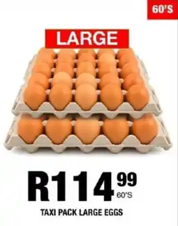 Take 'n Pay Large taxi pack large eggs offer
