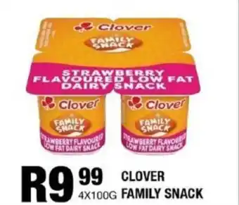 Take 'n Pay Clover family snack offer