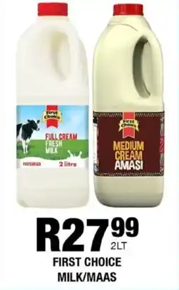 Take 'n Pay First Choice Milk/ Maas offer