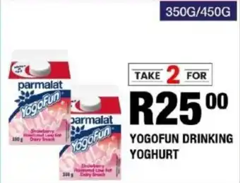 Take 'n Pay Yogofun drinking yoghurt offer
