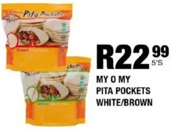 Take 'n Pay My o my pita pockets white/ brown offer