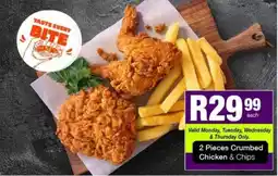 Take 'n Pay Crumbed Chicken & Chips offer