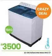 Fair Price Midea 15Kg T/T Washing Machine 22-336 offer