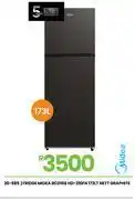 Fair Price Midea 173L Nett Graphite Fridge BCD166 HD-216FN 20-585 offer