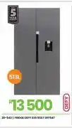 Fair Price Defy 513L SxS Fridge DFF547 20-543 offer