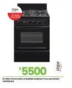 Fair Price Univa 4 Burner 60 x 60 Blk Compact Full Gas Stove UG016BI 21-550 offer
