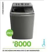 Fair Price Midea 21Kg T/L Met Washing Machine MA500W210/G 22-338 offer