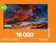 Fair Price Toshiba 85 4K Smart Television 23-812 offer