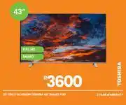 Fair Price Toshiba 43 Smart FHD Television 23-786 offer