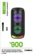 Fair Price Omega (2x8) BT Home Theatre Party Speaker X-AWY/X-AWP 23-793 offer