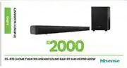 Fair Price Hisense BT Sub 480W Home Theatre Sound Bar HS3100 23-823 offer