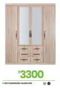 Fair Price Valerie 4 DR Wardrobe 1-252 offer