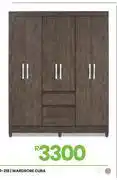 Fair Price Cuba Wardrobe 1-218 offer