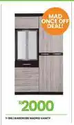 Fair Price Vanity Madrid Wardrobe 1-186 offer
