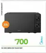 Fair Price Midea 20Lt Met Black Microwave 24-246 offer