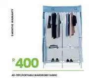 Fair Price Portable Fabric Wardrobe 40-1191 offer