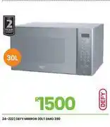 Fair Price Defy 30L Mirror Microwave DMO 390 24-222 offer
