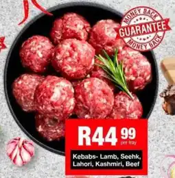 Take 'n Pay Kebabs- Lamb, Seehk, Lahori, Kashmiri, Beef offer