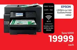 Makro EPSON L15150 4-in-1 A3 EcoTank Printer colour offer