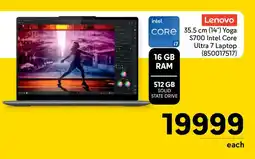 Makro Lenovo 35.5 cm 14" Yoga S700 Intel Core Ultra 7 Laptop offer