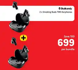 Makro Skullcandy Smoking Buds TWS Earphones offer