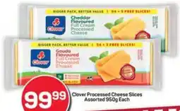 Pick n Pay Hypermarket Clover Processed Cheese Slices Assorted offer