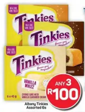 Pick n Pay Hypermarket Albany Tinkies Assorted offer