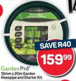 Pick n Pay Hypermarket Garden Pro Garden Hosepipe and Starter Kit offer