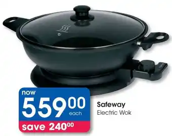 Clicks Safeway Electric Wok offer