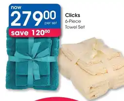 Clicks Clicks Towel Set offer