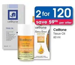 Clicks Celltone Tissue Oil offer