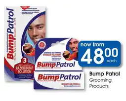 Clicks Bump Patrol Grooming Products offer