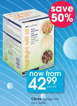 Clicks Clicks Highlight Kits Incl. Refill offer