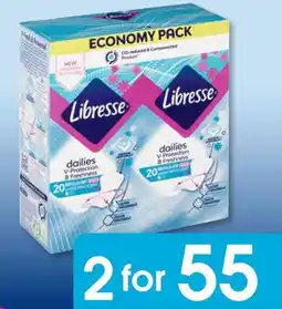 Clicks Libresse Pantyliners Normal Scented or Unscented offer