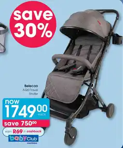 Clicks Belecoo A320 Travel Stroller offer