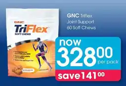 Clicks GNC TriFlex Joint Support Soft Chews offer
